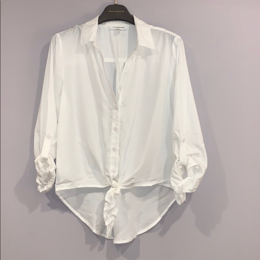 Tie Up Button Down